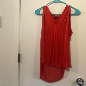 Red Sleeveless Top